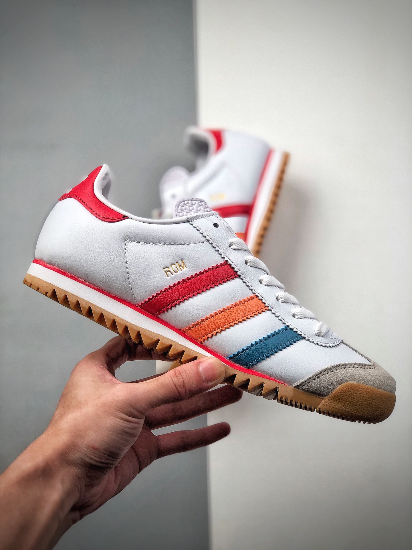 230 爆款Adidas Originals Rom 校园复古包头潮流跑鞋 EG6746