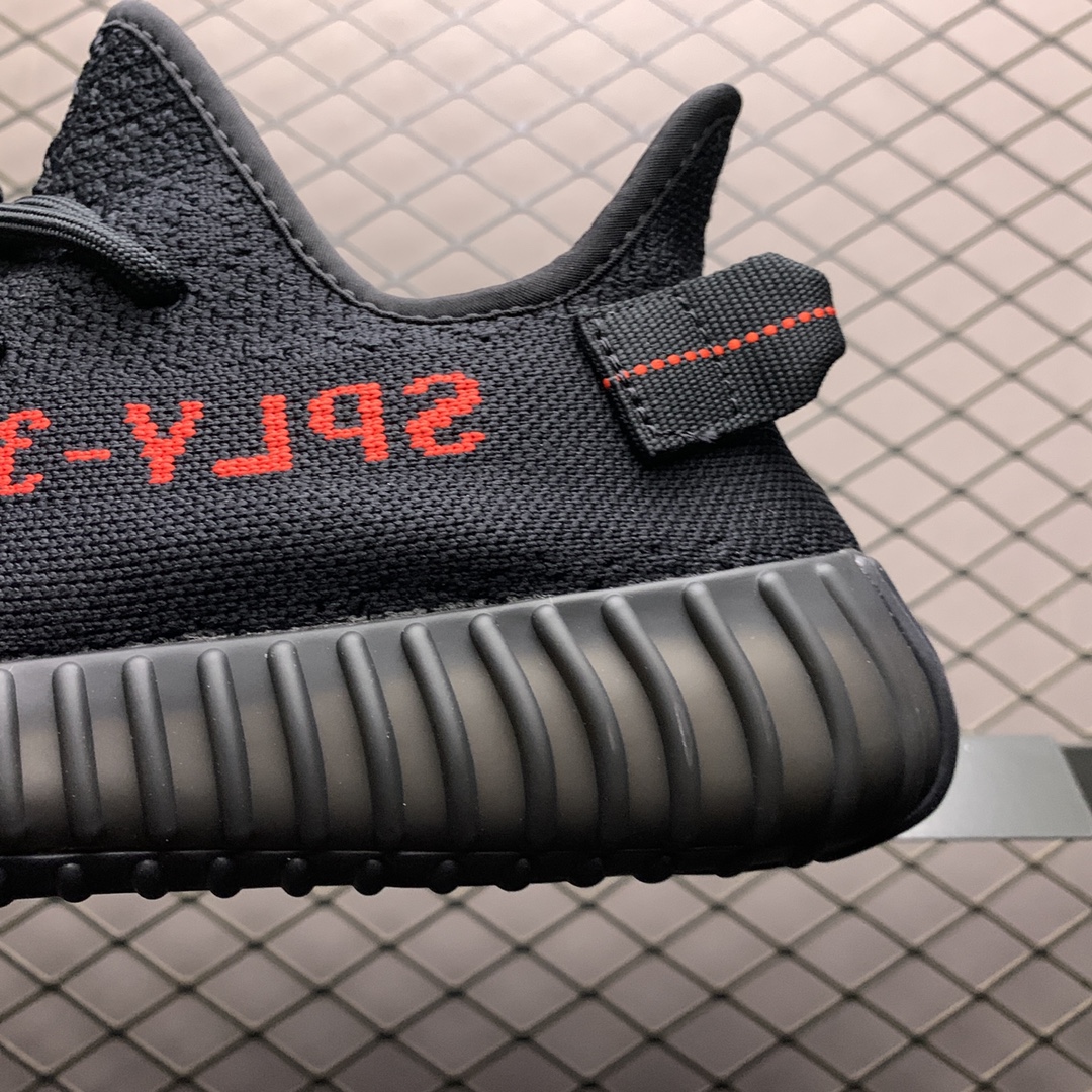 Adidas 阿迪达斯 Yeezy 350V2 侃爷椰子350 黑红刻字 C 全新批次 终端优势 核心客户可操作空间大 良性定价 原材料打造 4
