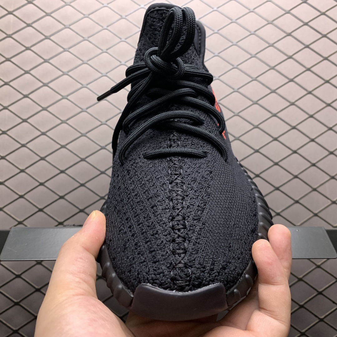 Adidas 阿迪达斯 Yeezy 350V2 侃爷椰子350 黑红刻字 C 全新批次 终端优势 核心客户可操作空间大 良性定价 原材料打造 8
