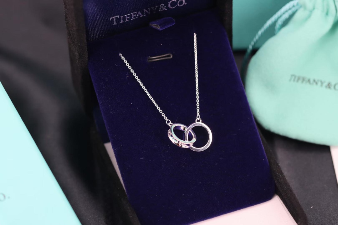 Tiffany & Co. Tiffany&Co. 1837双环扣项链
