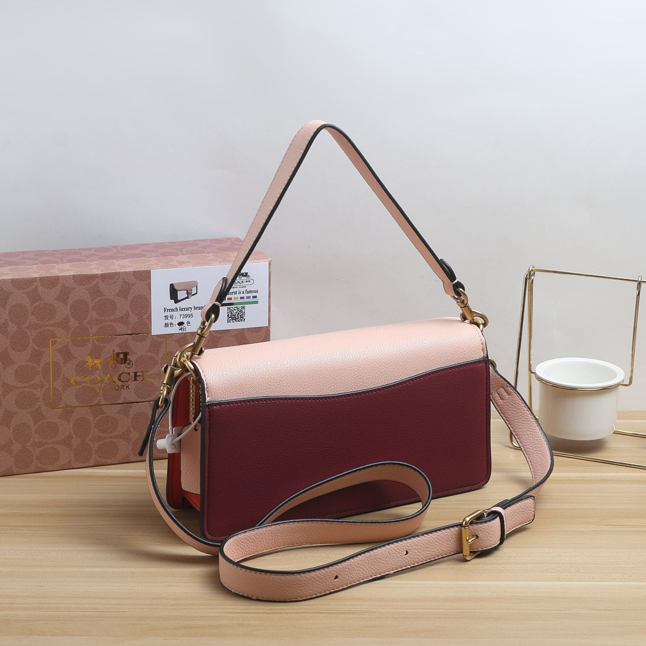 High Quality COACH Quest Tabby Wine Pack: Beautiful, Practical, and Versatile - 图片 2