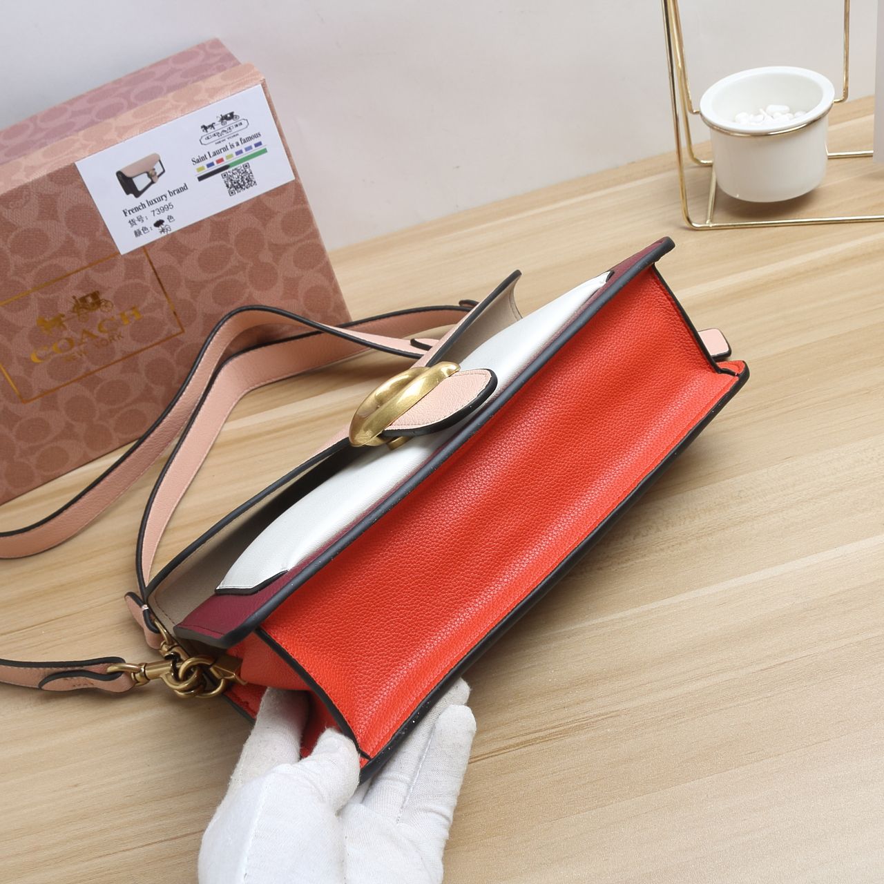 High Quality COACH Quest Tabby Wine Pack: Beautiful, Practical, and Versatile - 图片 3