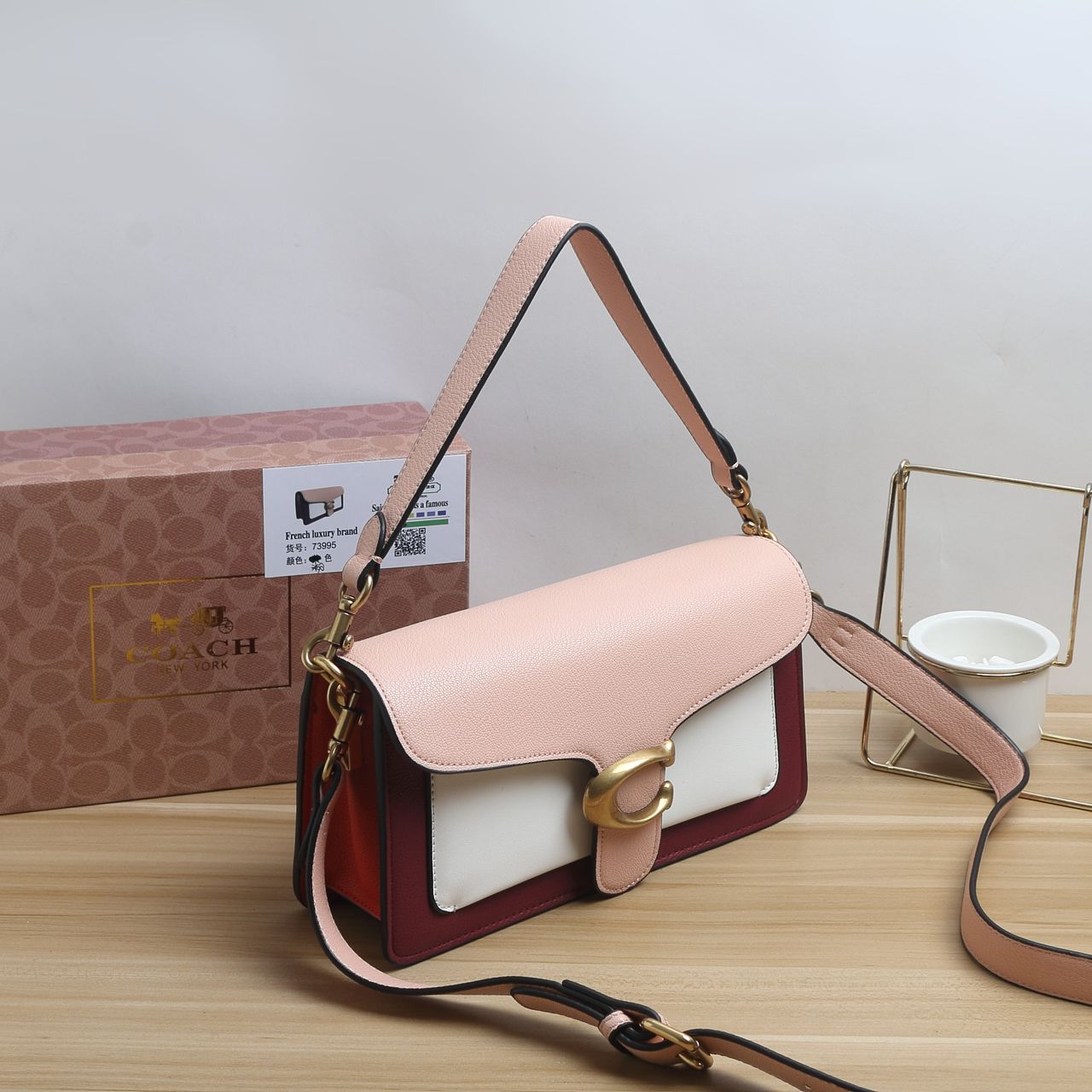 High Quality COACH Quest Tabby Wine Pack: Beautiful, Practical, and Versatile - 图片 5