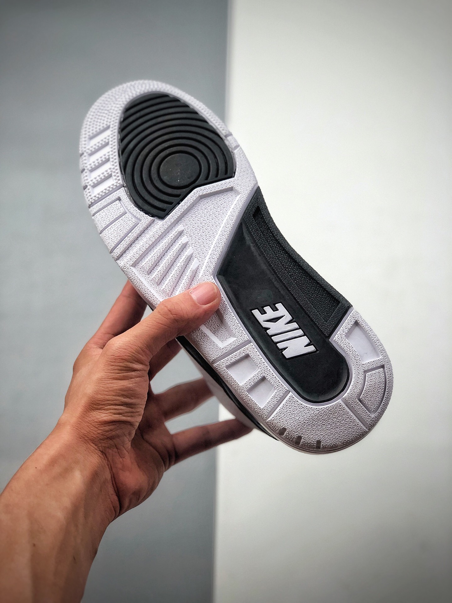 430 Fragment Design x Air Jordan 3  AJ3藤原浩闪电联名 黑白熊猫DA3595-100