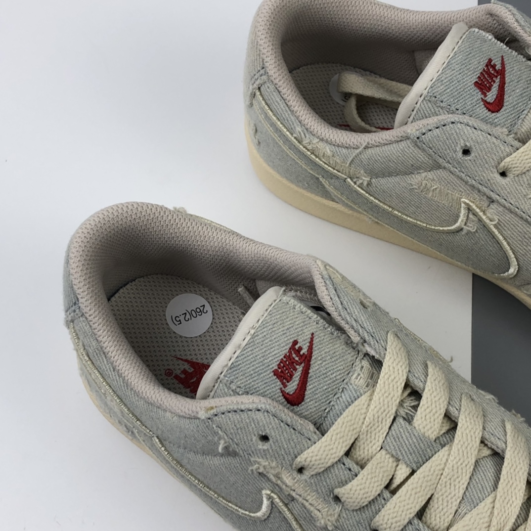 150 Levi's Strauss x Nike Blazer Low LX 开拓者破洞牛仔 低帮百搭休闲运动板鞋 AV9376-006
