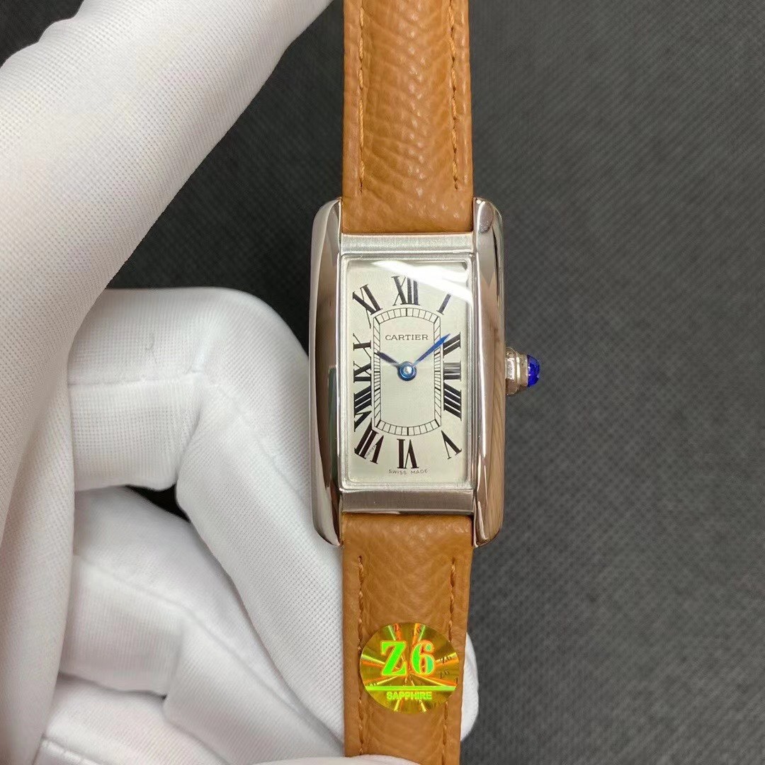 Cartier 卡地亚Tank Américaine美式坦克WSTA0016石英女表、与原装一致尺寸34