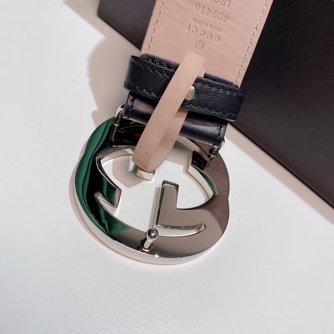 Gucci4cm经典红绿织带官网潮流