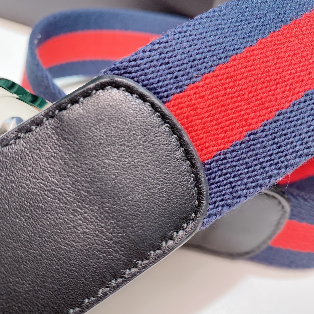 Gucci4cm经典红绿织带官网潮流
