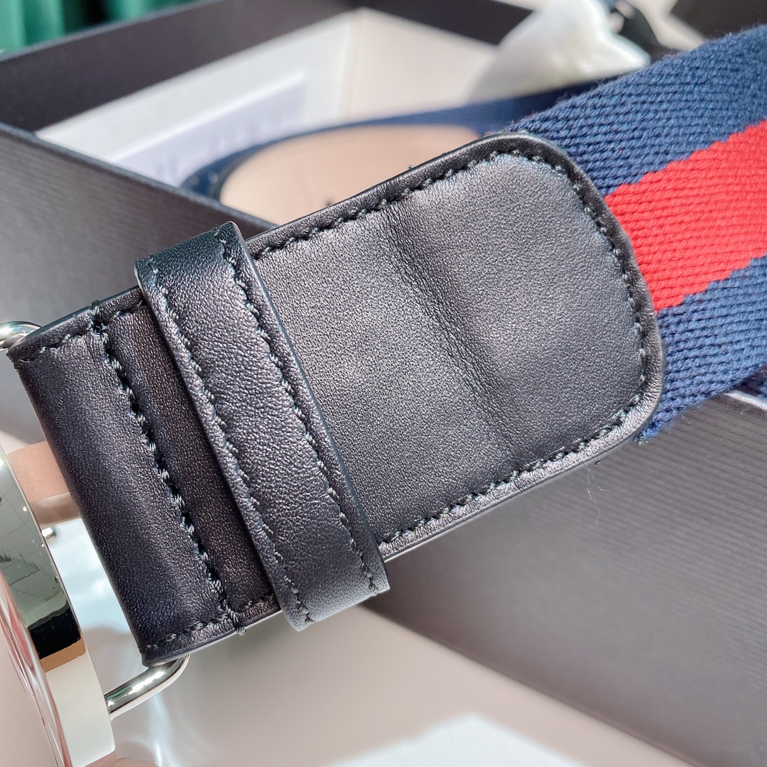 Gucci4cm经典红绿织带官网潮流