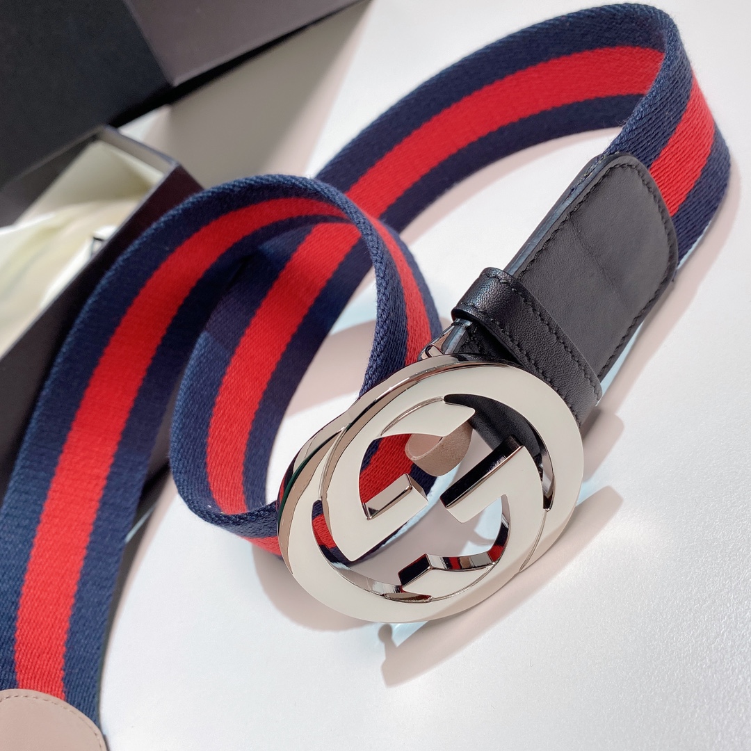 Gucci4cm经典红绿织带官网潮流