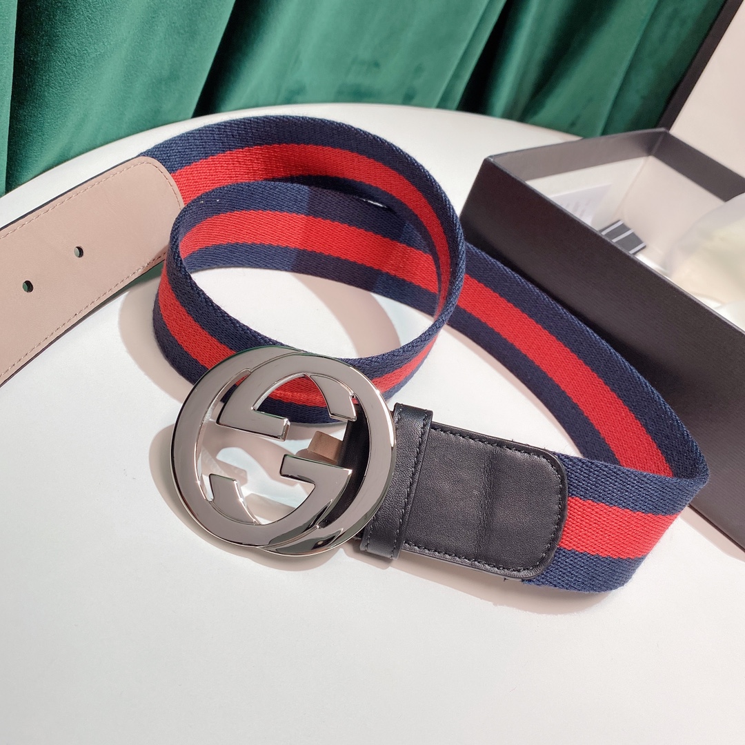 Gucci4cm经典红绿织带官网潮流