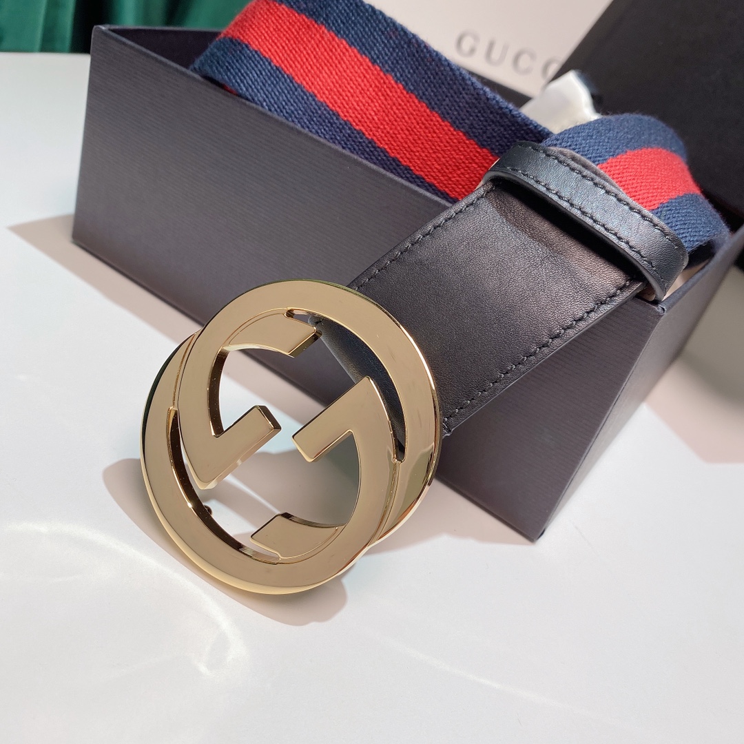 Gucci4cm经典红绿织带官网潮流