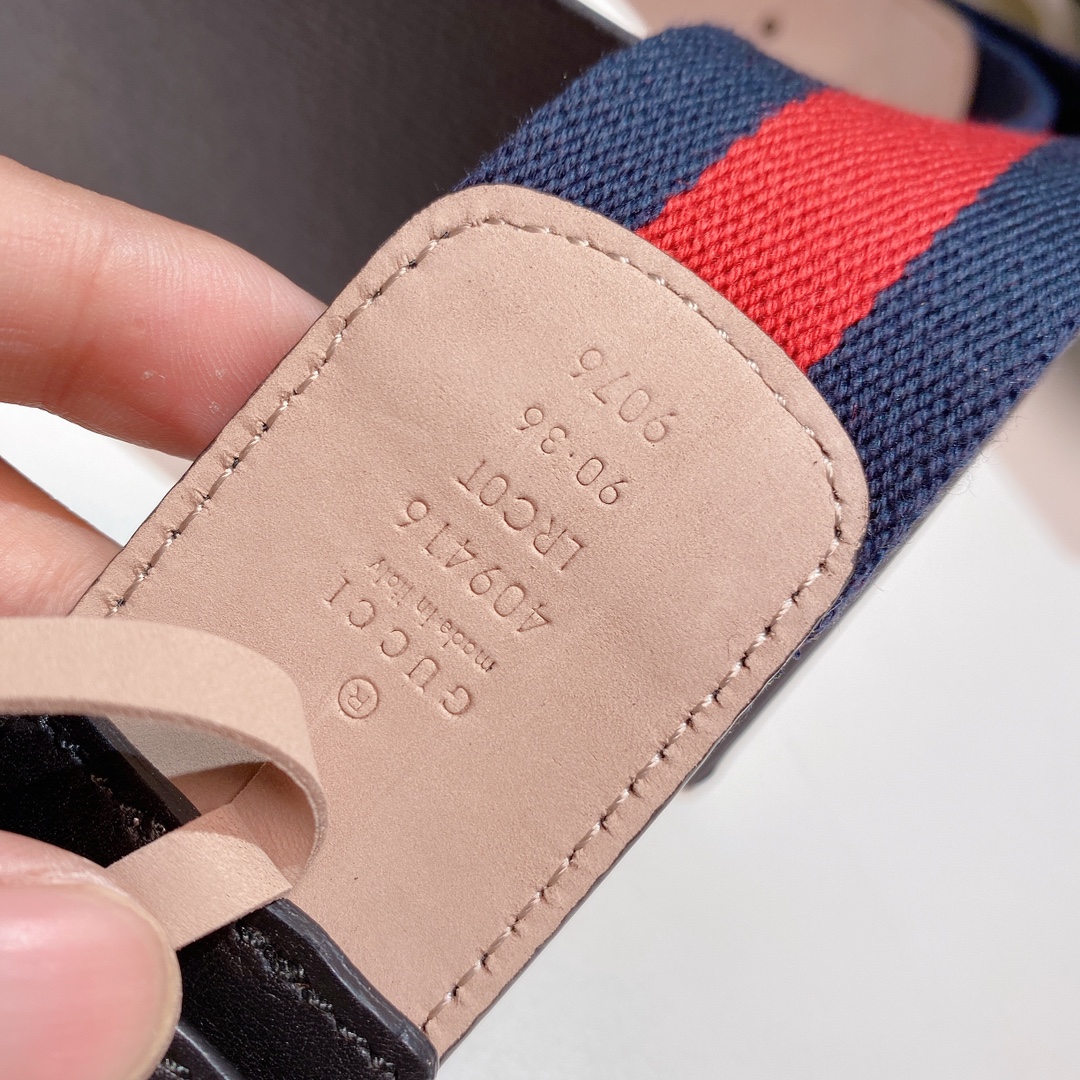 Gucci4cm经典红绿织带官网潮流