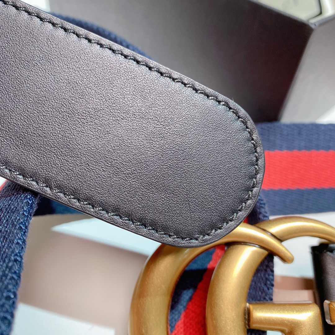 Gucci4cm经典红绿织带官网潮流