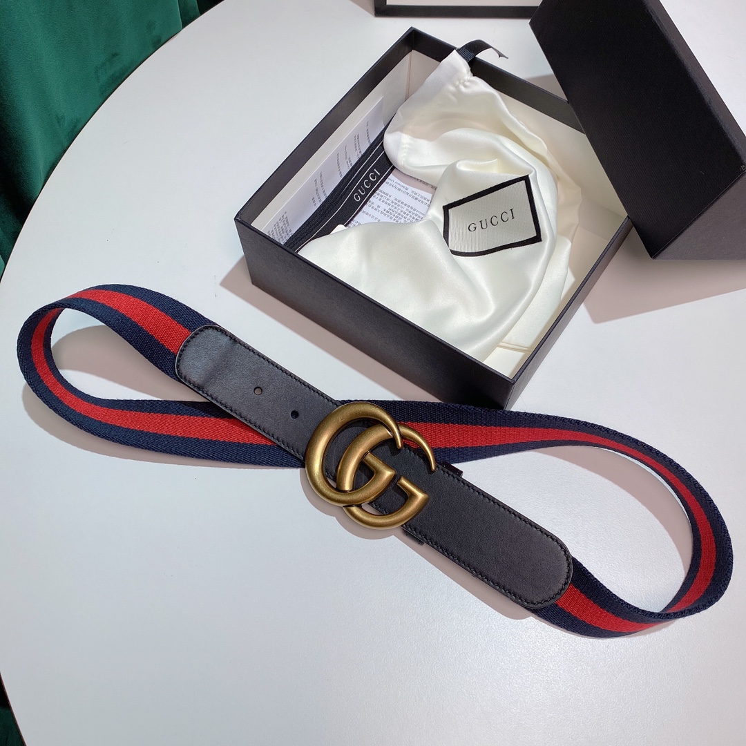 Gucci4cm经典红绿织带官网潮流
