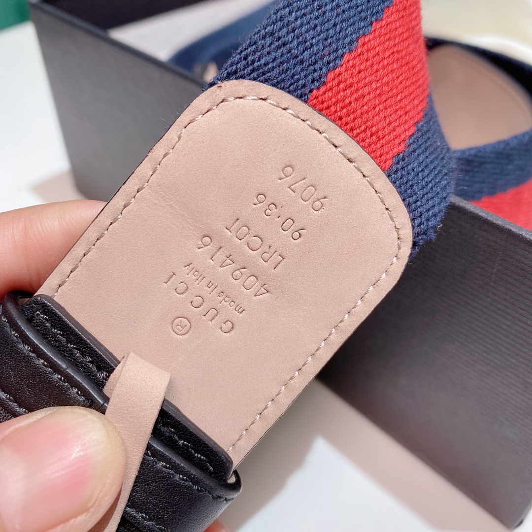 Gucci4cm经典红绿织带官网潮流
