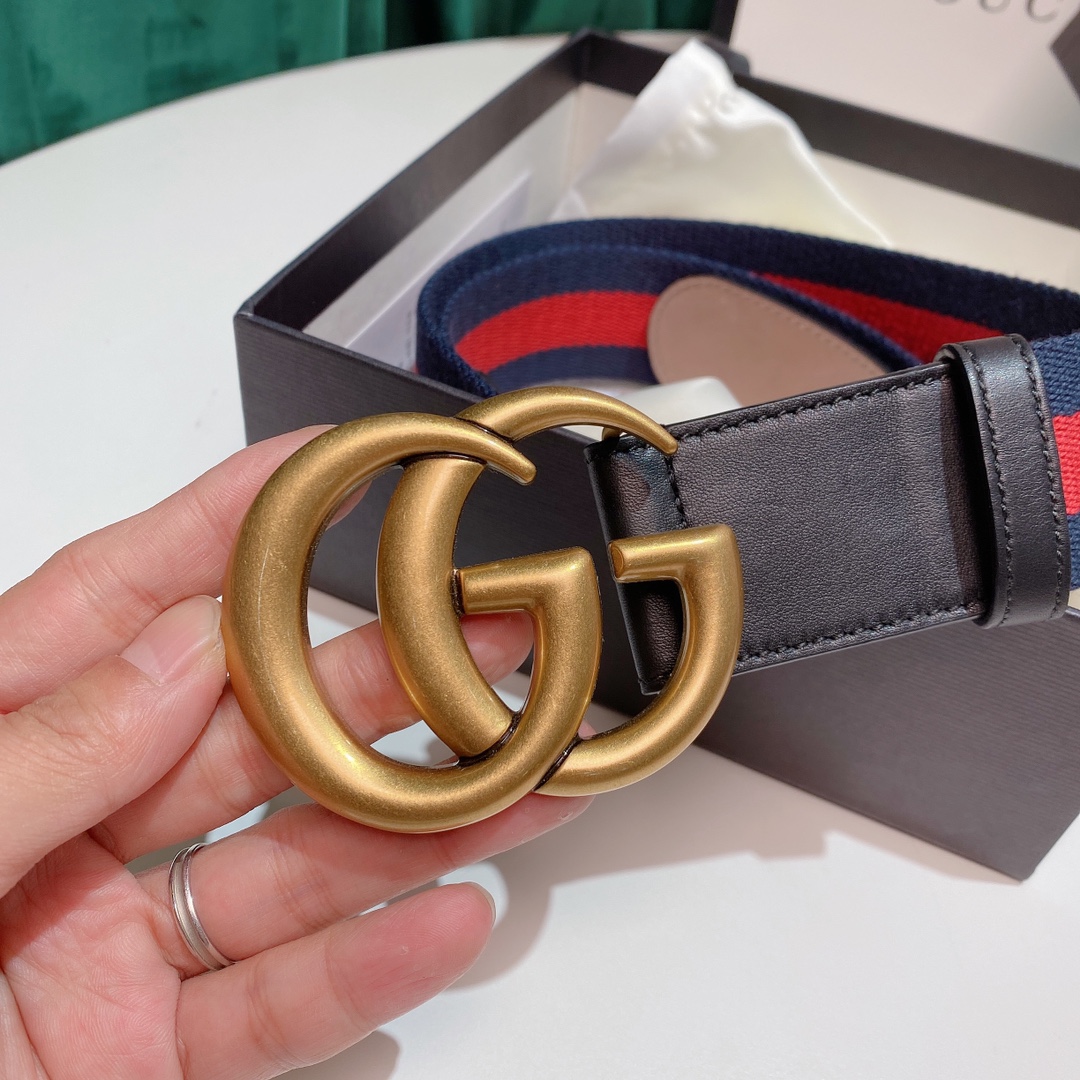 Gucci4cm经典红绿织带官网潮流
