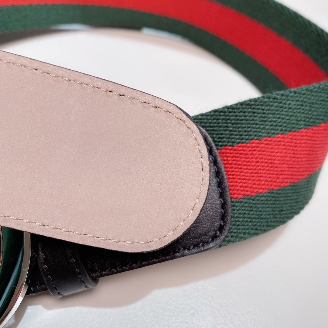 Gucci4cm经典红蓝织带官网潮流