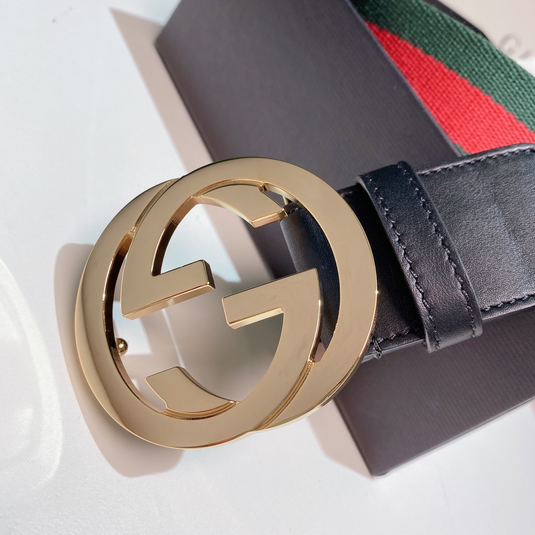 Gucci4cm经典红绿织带官网潮流