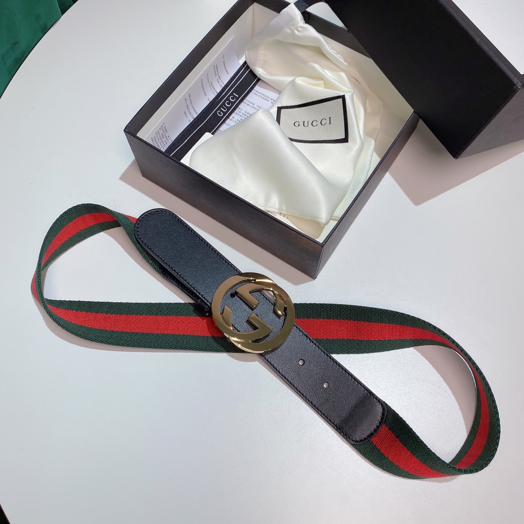 Gucci4cm经典红绿织带官网潮流