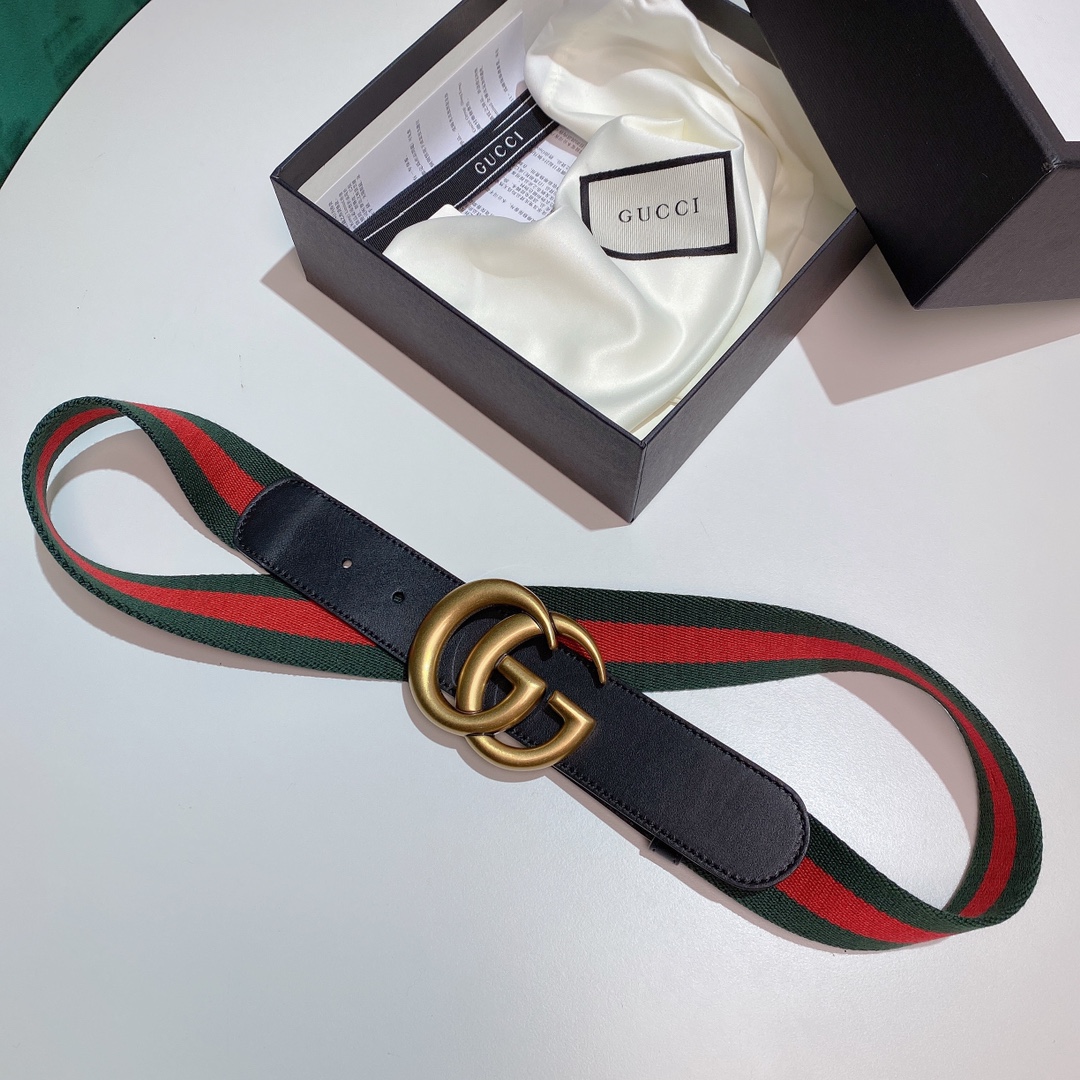 Gucci4cm经典红绿织带官网潮流