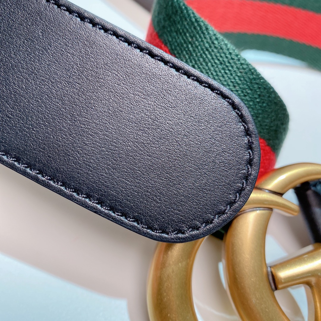 Gucci4cm经典红绿织带官网潮流