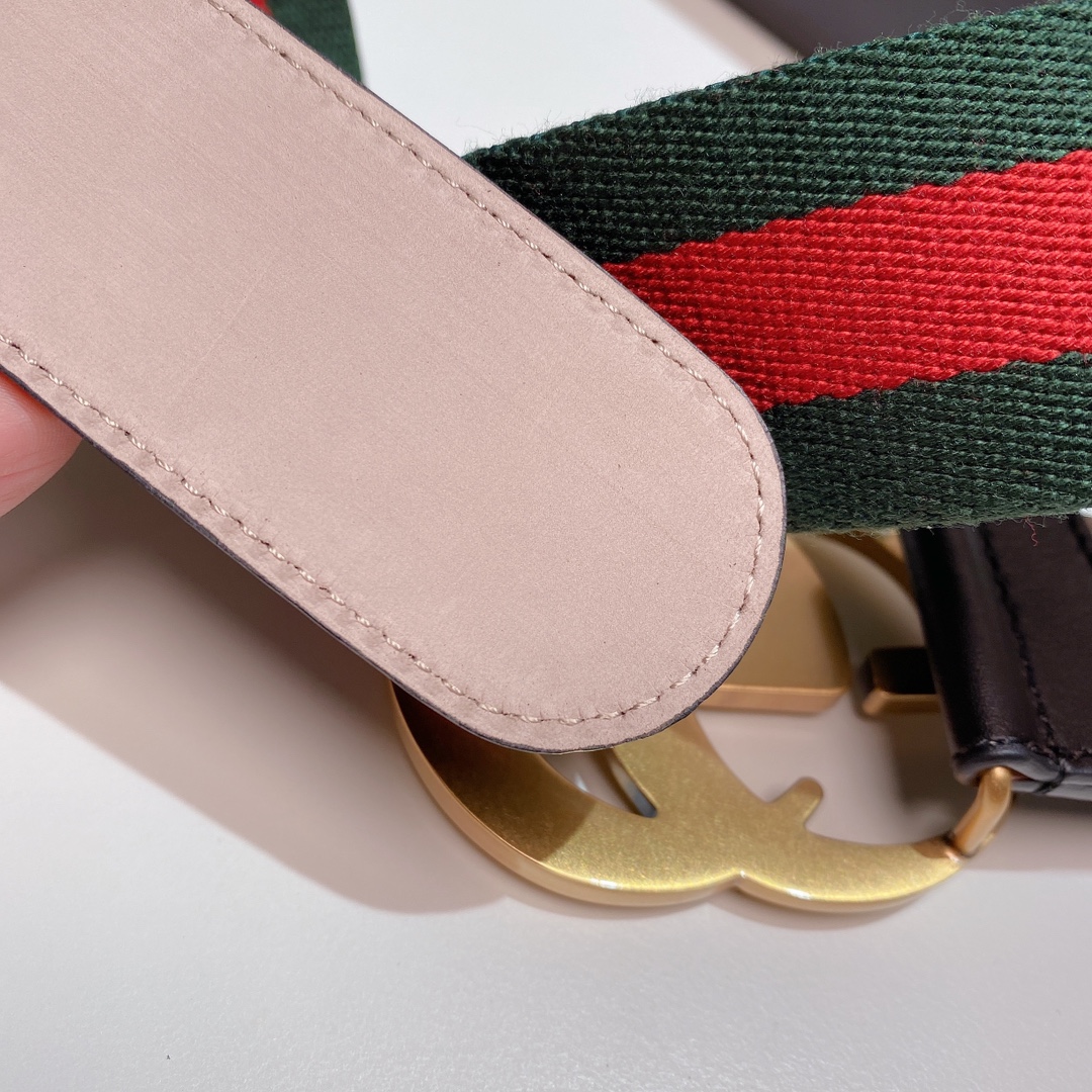 Gucci4cm经典红绿织带官网潮流