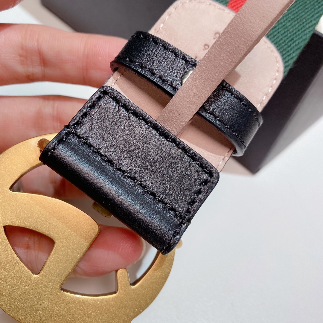 Gucci4cm经典红绿织带官网潮流