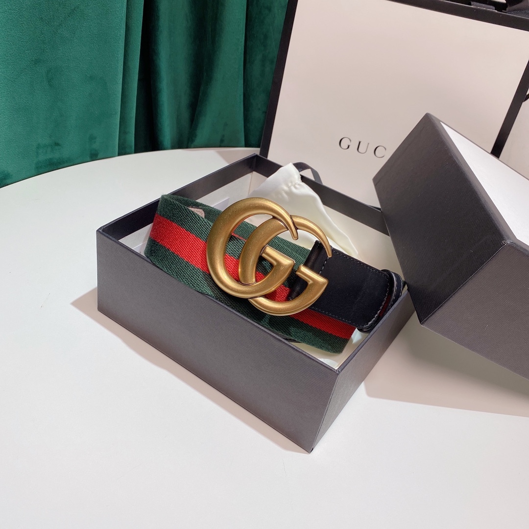 Gucci4cm经典红绿织带官网潮流