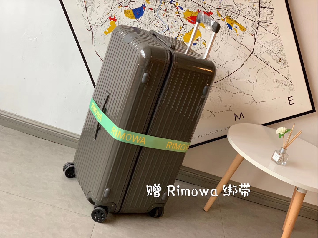 Rimowa -trunk maleta con ruedas, maleta de policarbonato pc, serie essential trunk cuadrado, modelo recomendado por inf…