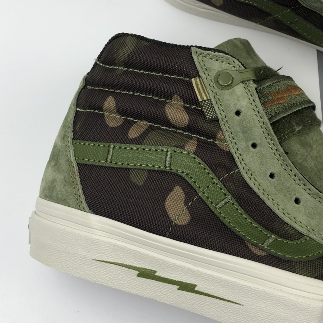 180 DEFCON x Vans Sk8-Hi Notchback Pro 联名系列军事风高帮板鞋 VN000OK4KUZ  41 42 42.5 43 44