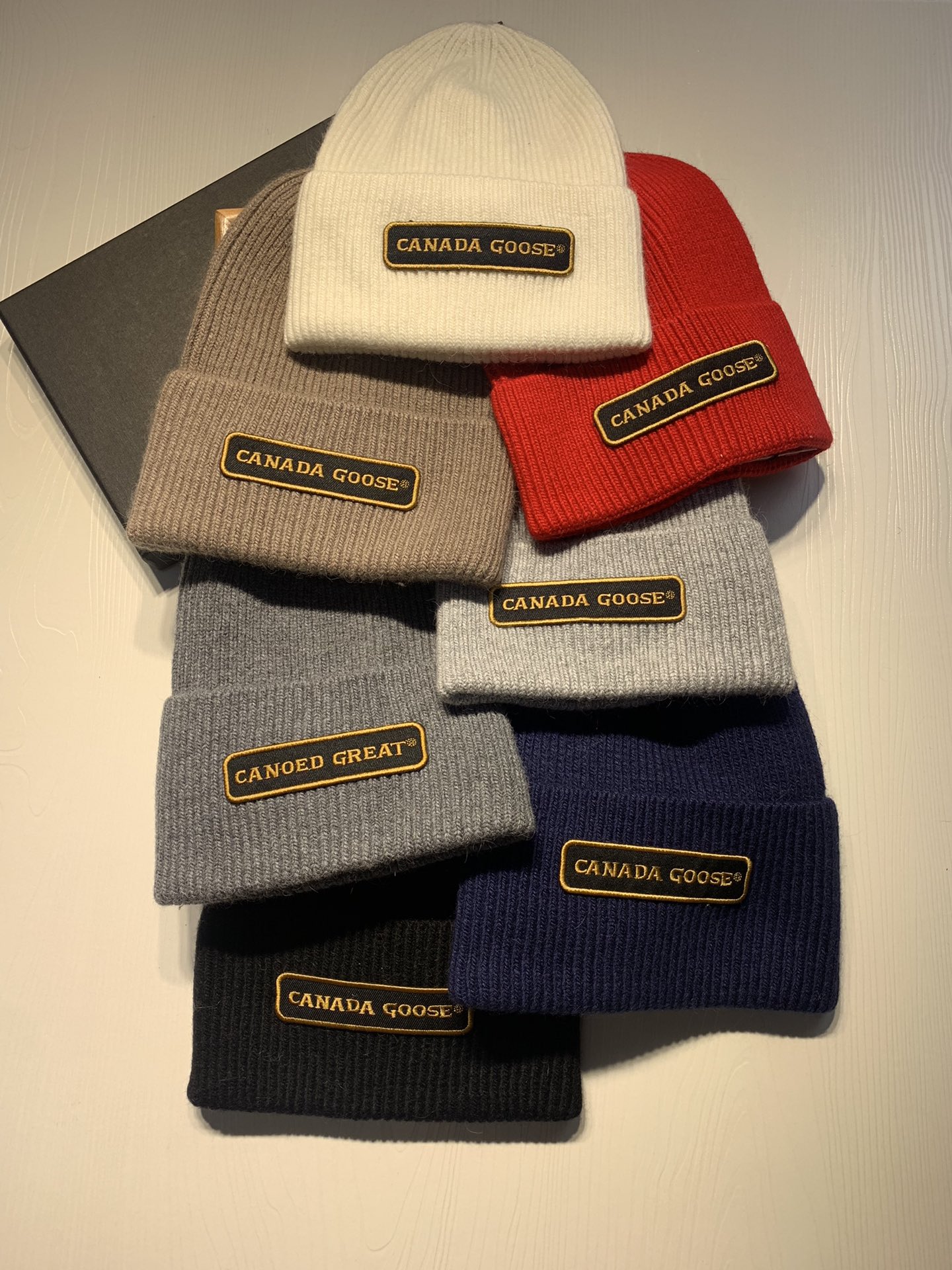 🌹。加拿大鹅。【羊毛单帽】客供小羊毛！珍贵典藏的灵魂帽子！客供色纱.每个颜色都非常好看！经典！手感软腻.