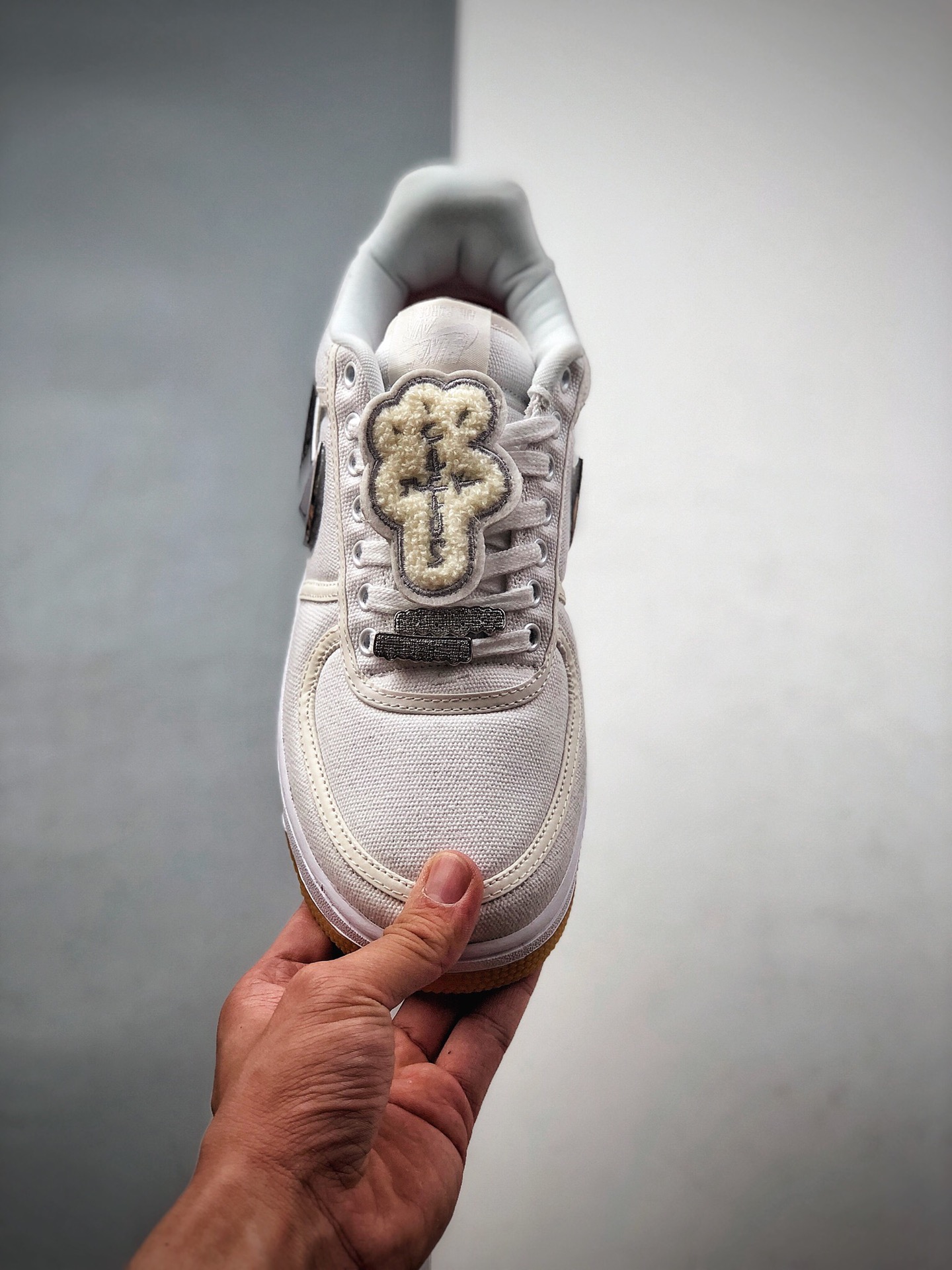 230 Travis Scott x Nike Air Force 1 AF 100周年 空军一号经典低帮帆布板鞋AQ4211-100