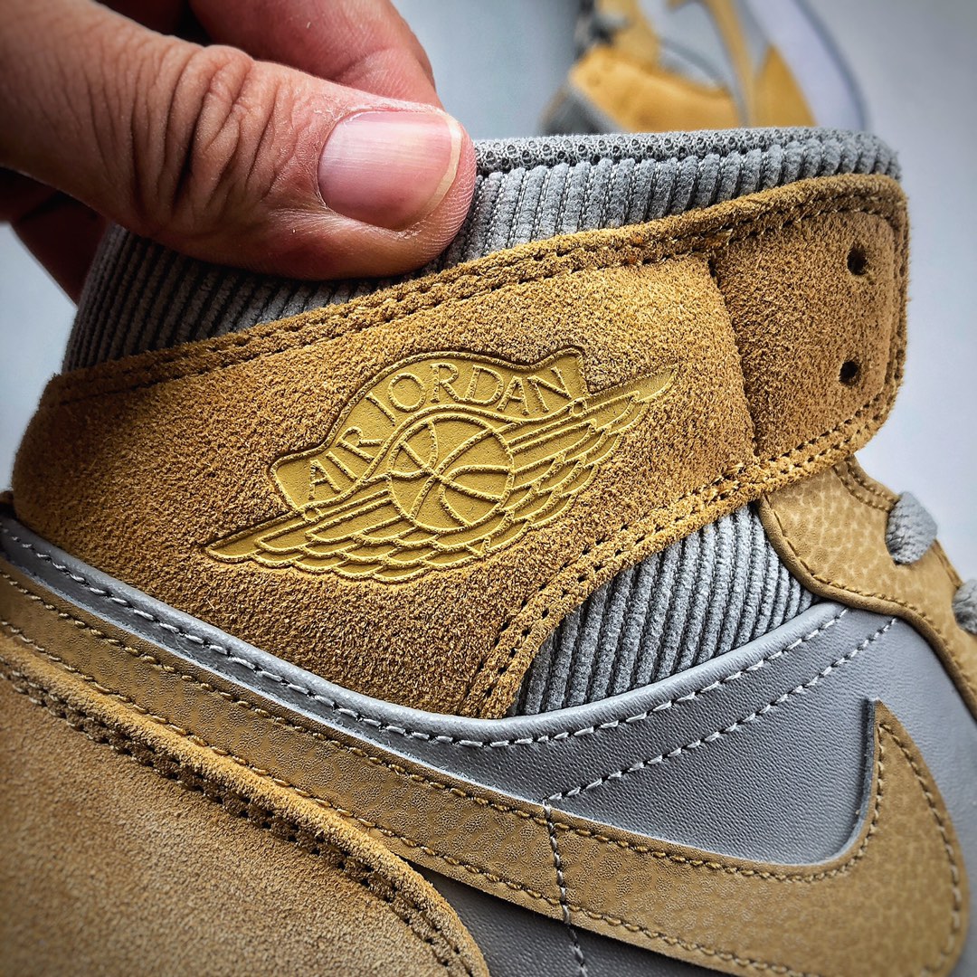 250 Air Jordan 1 Mid 棕灰AJ1乔1中邦休闲板鞋 DA4666-001