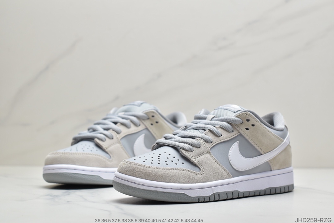 190 公司级Nk SB Dunk Low “White Wolf Grey” 北极狐 AR0778-110