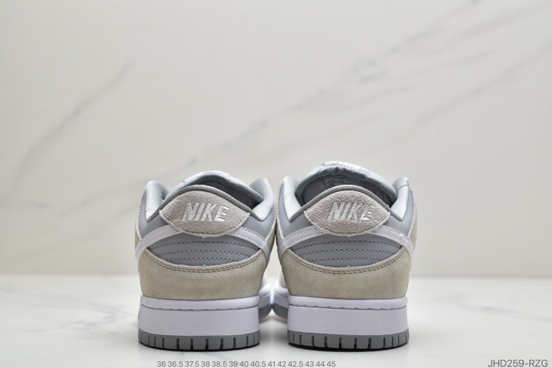 190 公司级Nk SB Dunk Low “White Wolf Grey” 北极狐 AR0778-110