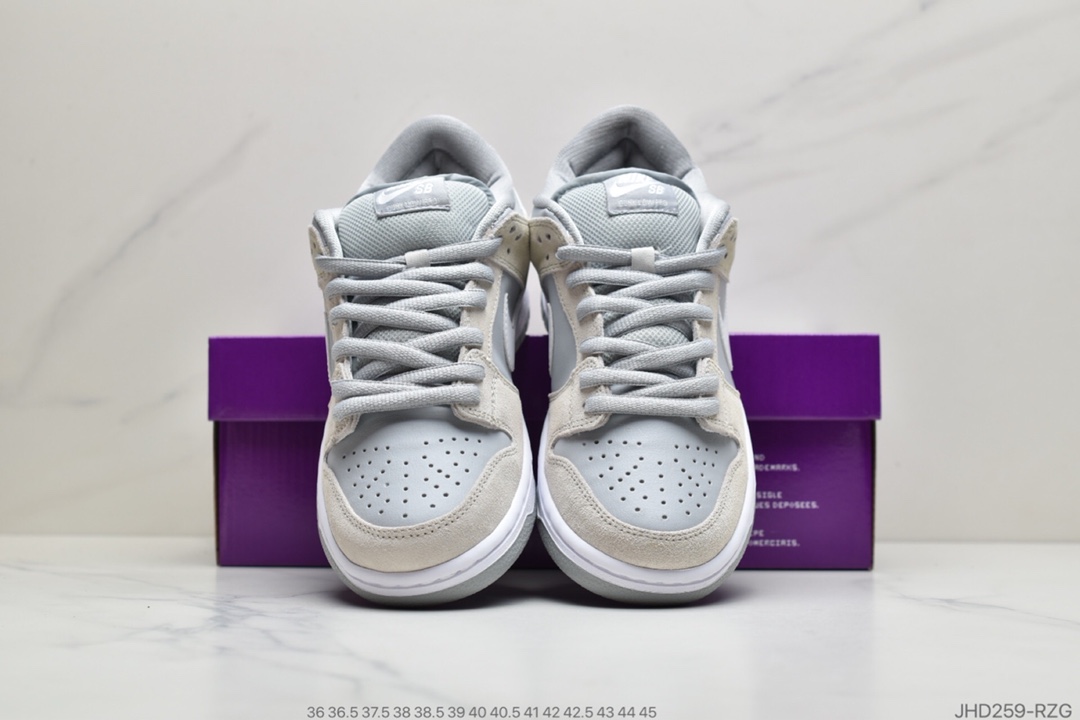190 公司级Nk SB Dunk Low “White Wolf Grey” 北极狐 AR0778-110