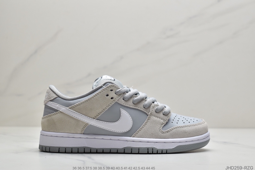 190 公司级Nk SB Dunk Low “White Wolf Grey” 北极狐 AR0778-110