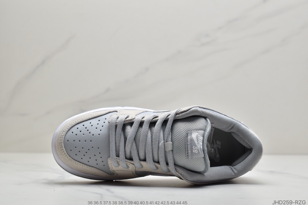 190 公司级Nk SB Dunk Low “White Wolf Grey” 北极狐 AR0778-110