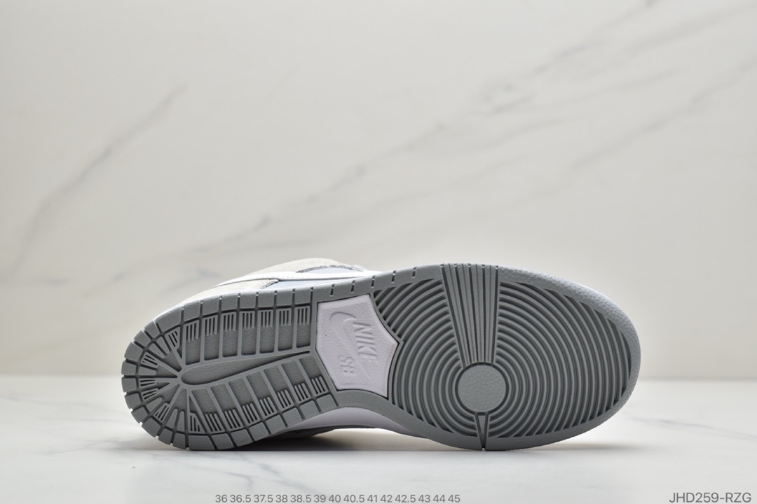 190 公司级Nk SB Dunk Low “White Wolf Grey” 北极狐 AR0778-110