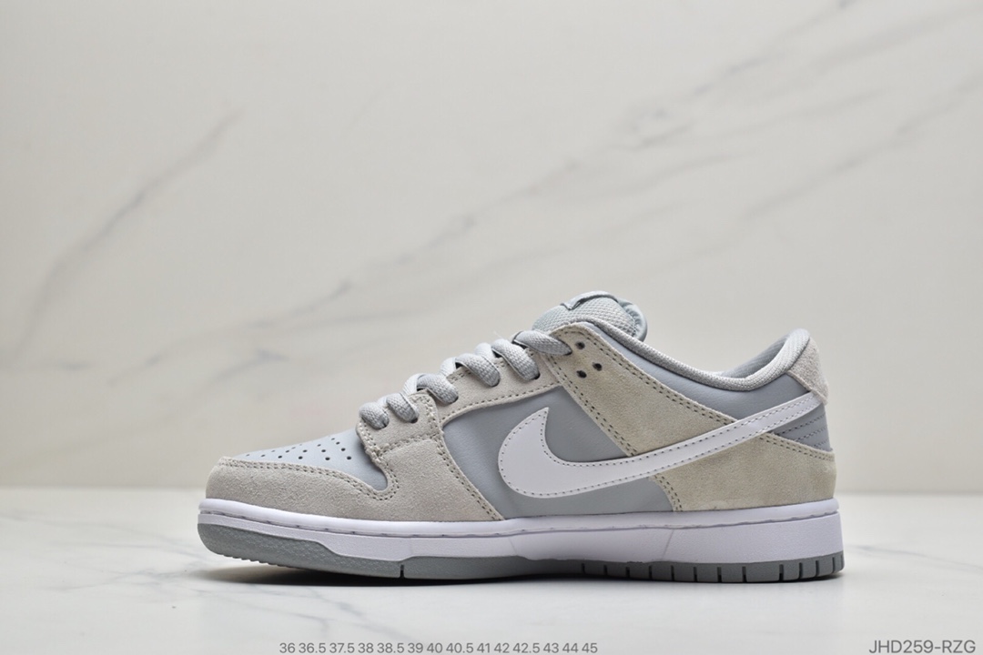 190 公司级Nk SB Dunk Low “White Wolf Grey” 北极狐 AR0778-110