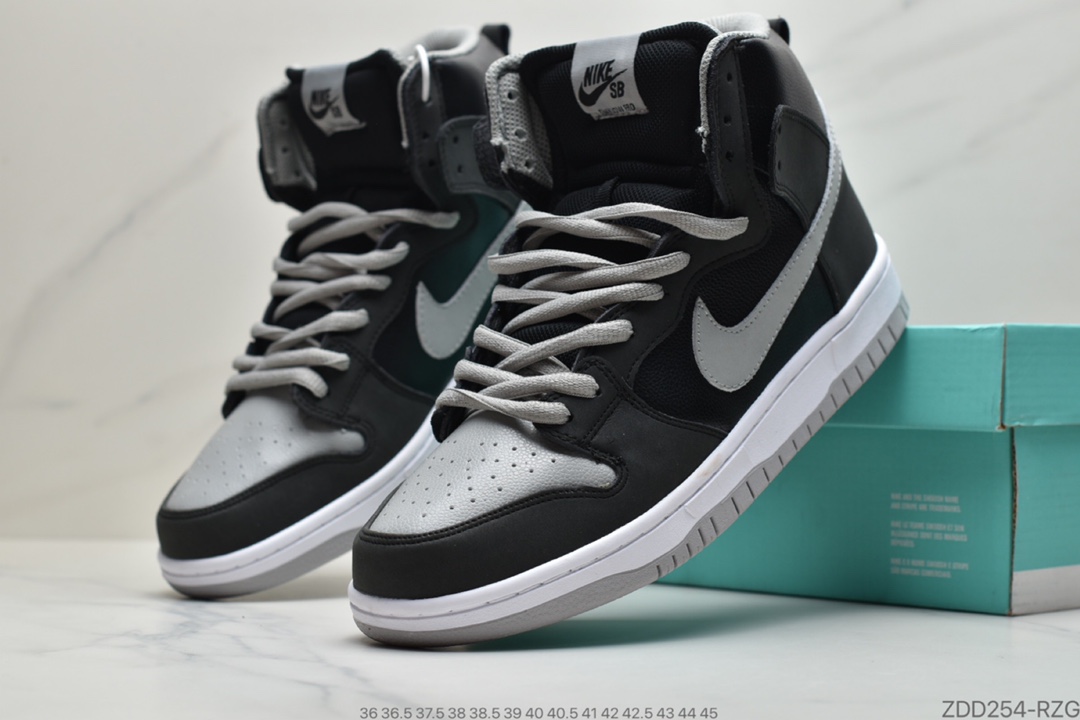 230 公司级 耐克Nike SB Dunk High J-Pack “Shadow”影子灰整双鞋植移了“Shadow”的配色854851-067