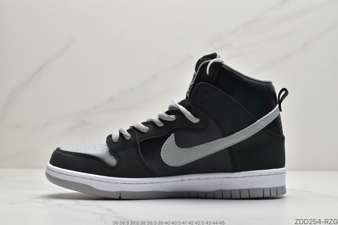 230 公司级 耐克Nike SB Dunk High J-Pack “Shadow”影子灰整双鞋植移了“Shadow”的配色854851-067