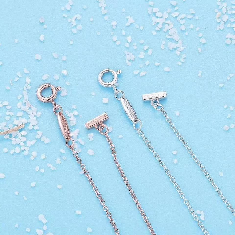 Tiffany & Co. Tiffany&Co. T 系列Smile 项链 纯银