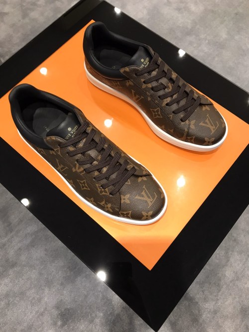 Louis Vuitton Men's Monogrammed Leather Sneaker | EU 38-45 1 Louis Vuitton Men's Monogrammed Leather Sneaker | EU 38-45