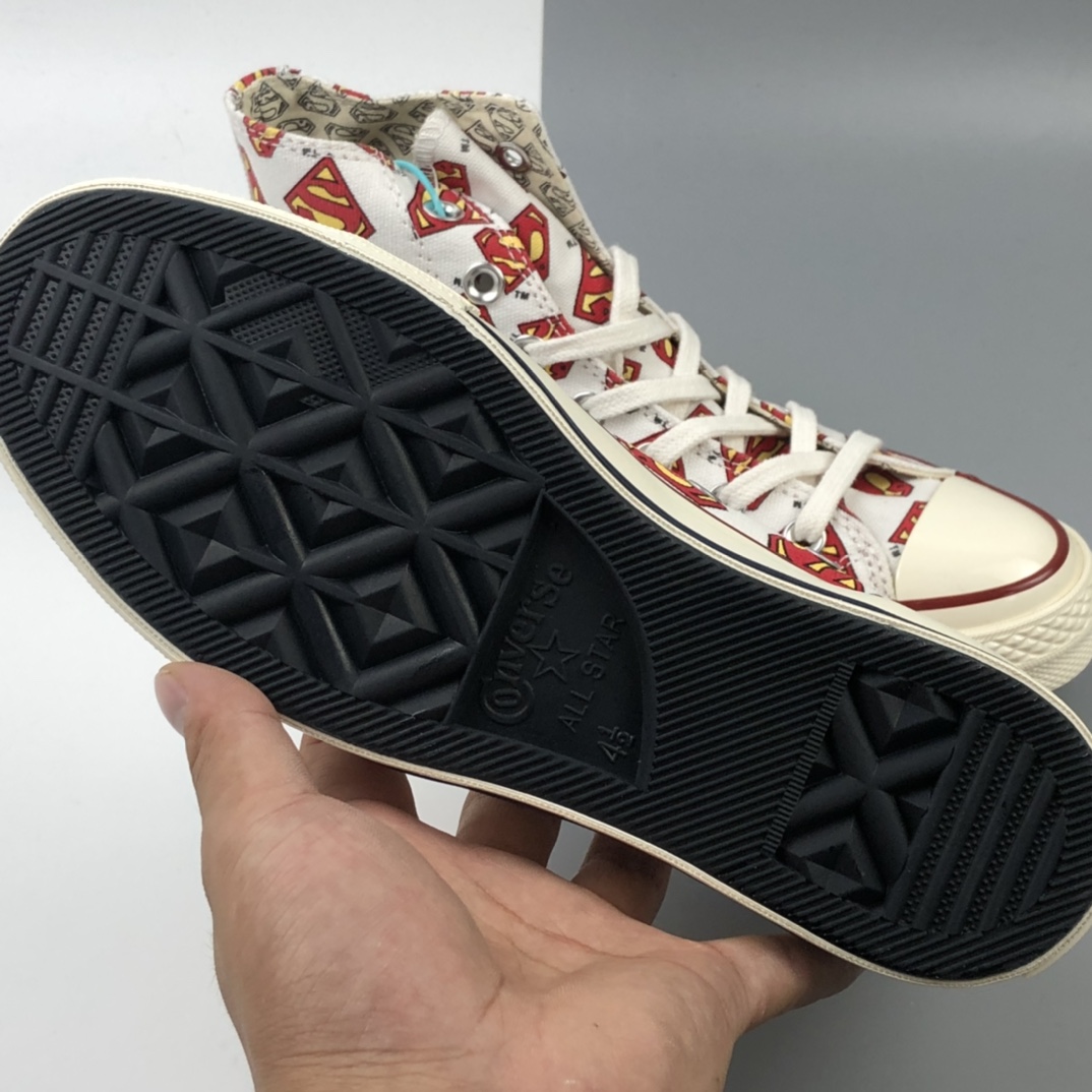 140 Converse 1970S 匡威超人图案高帮休闲板鞋 1C993