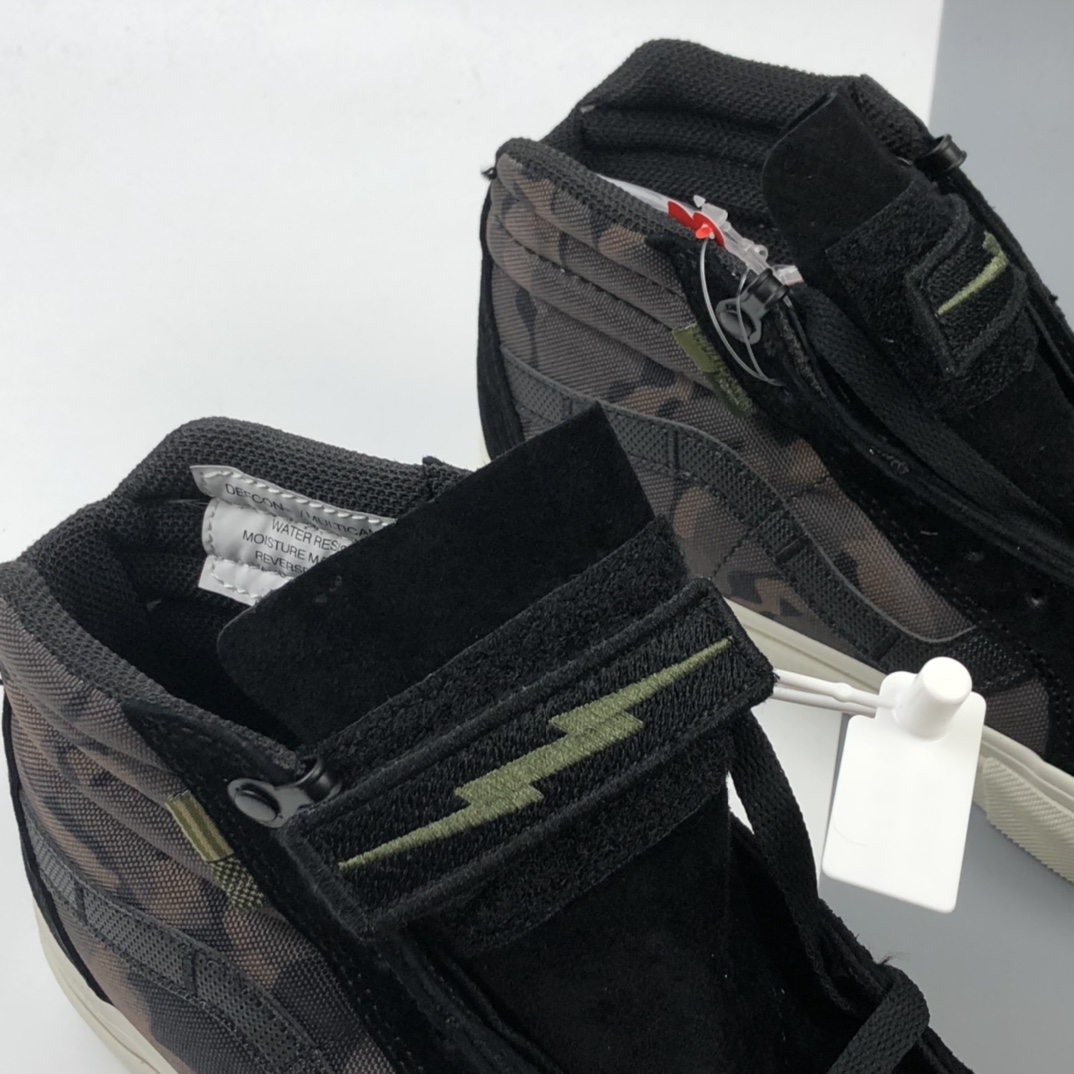 180 DEFCON x Vans Sk8-Hi Notchback Pro 联名系列军事风高帮板鞋 VN000OK4KUY Vans Pro Defcon 核战危机