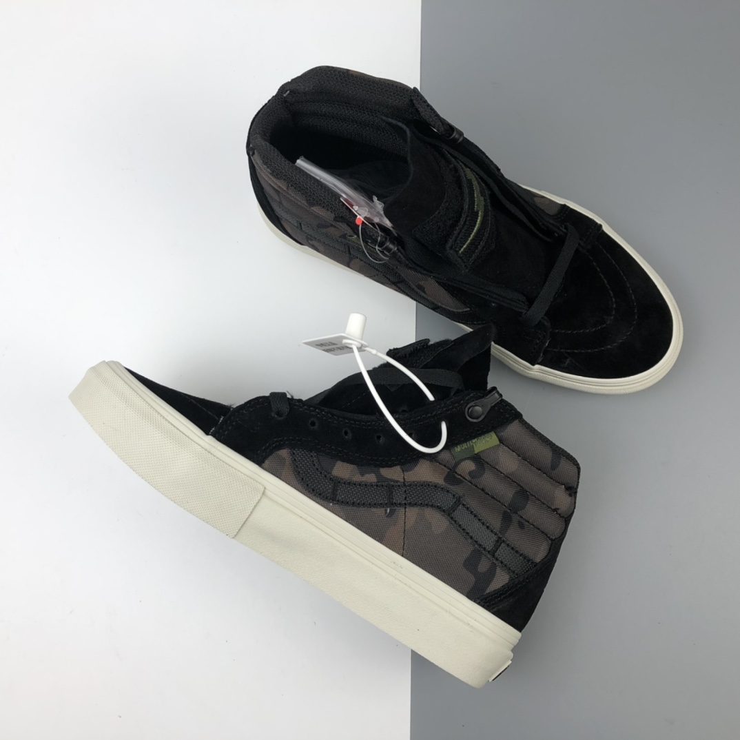 180 DEFCON x Vans Sk8-Hi Notchback Pro 联名系列军事风高帮板鞋 VN000OK4KUY Vans Pro Defcon 核战危机