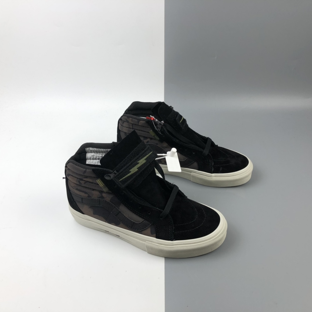 180 DEFCON x Vans Sk8-Hi Notchback Pro 联名系列军事风高帮板鞋 VN000OK4KUY Vans Pro Defcon 核战危机