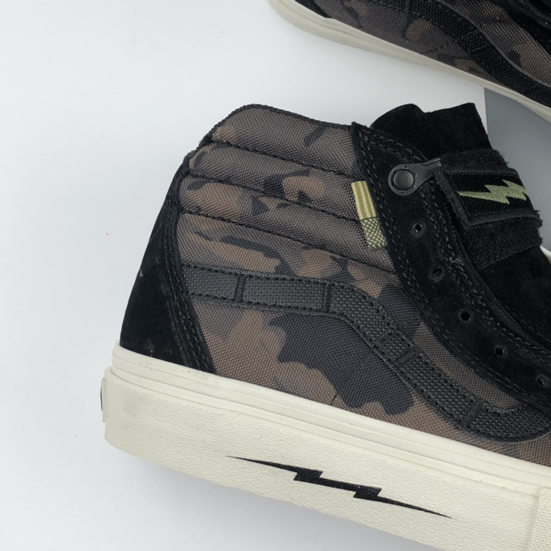 180 DEFCON x Vans Sk8-Hi Notchback Pro 联名系列军事风高帮板鞋 VN000OK4KUY Vans Pro Defcon 核战危机
